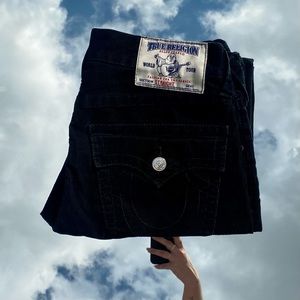 true religion corduroy pants